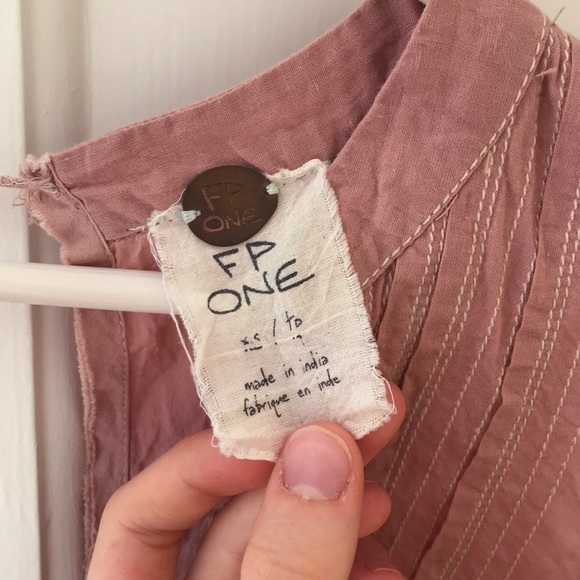 Vintage Free People Embroidered Blouse - Picture 4 of 6